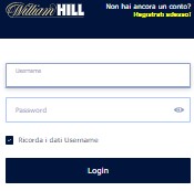 William Hill login