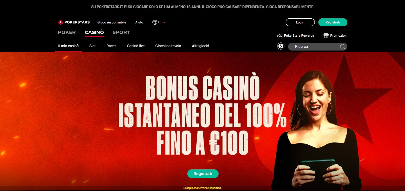 Pokerstars casino